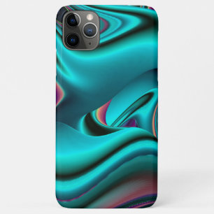 Futuristic Abstract 3D Metallic Rainbow Art Case-Mate iPhone Case