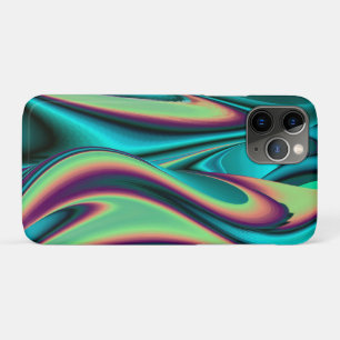 Futuristic Abstract 3D Metallic Rainbow Art Case-Mate iPhone Case