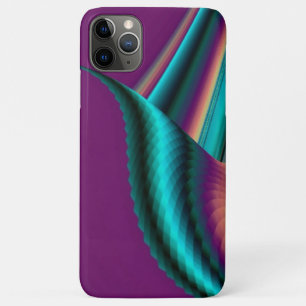 Futuristic Abstract 3D Metallic Rainbow Art Case-Mate iPhone Case