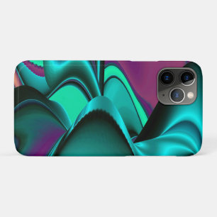 Futuristic Abstract 3D Metallic Rainbow Art Case-Mate iPhone Case