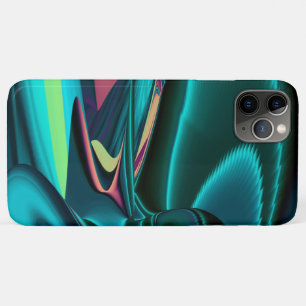 Futuristic Abstract 3D Metallic Rainbow Art Case-Mate iPhone Case