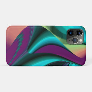 Futuristic Abstract 3D Metallic Rainbow Art Case-Mate iPhone Case