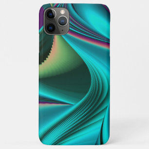 Futuristic Abstract 3D Metallic Rainbow Art Case-Mate iPhone Case