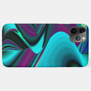 Futuristic Abstract 3D Metallic Rainbow Art Case-Mate iPhone Case