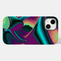 Futuristic Abstract 3D Metallic Rainbow Art