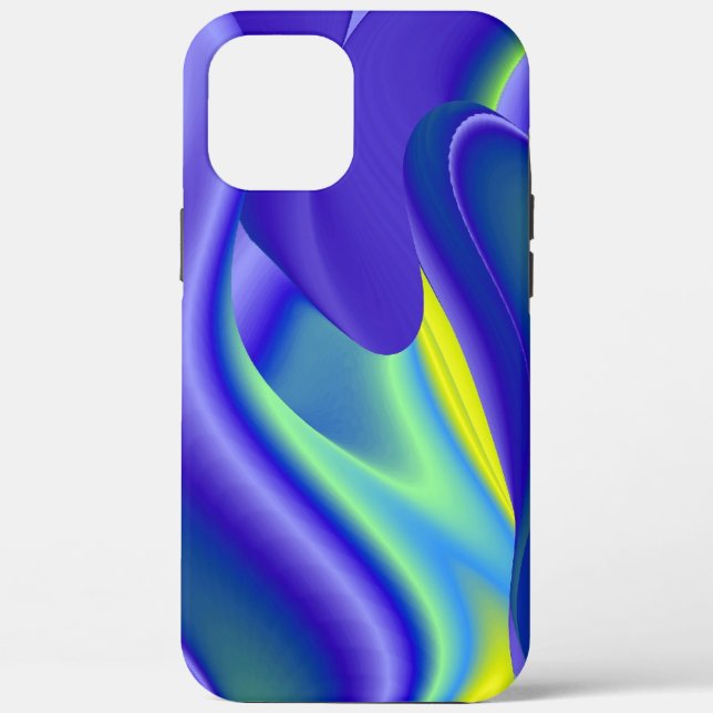 Futuristic, abstract 3D Rainbowart Case-Mate iPhone Case (Back)
