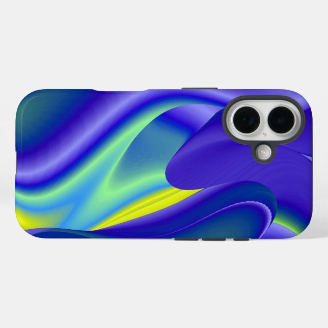 Futuristic, abstract 3D Rainbowart Case-Mate iPhone Case (Back (Horizontal))