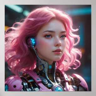Futuristic Aesthetic Poster