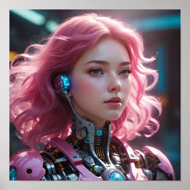 Futuristic Aesthetic Poster (Front)