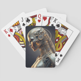 Futuristic AI-Designed Poker Cards