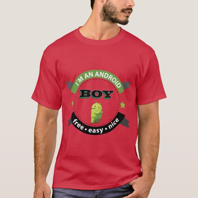 Futuristic Android T-Shirt (Front)