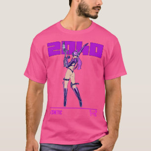 Futuristic Anime Girl T-Shirt