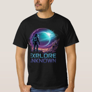 Futuristic Astronaut – Sci-Fi Space Adventure  T-Shirt
