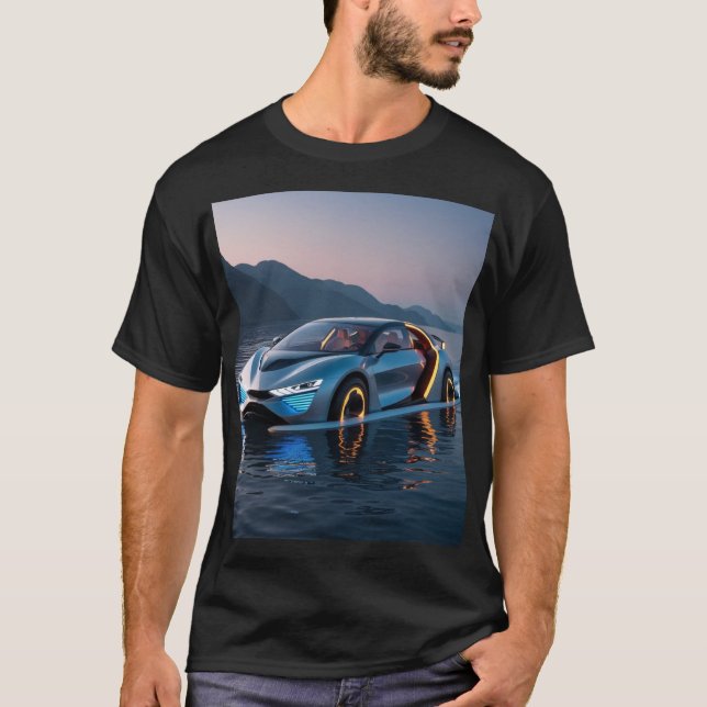Futuristic Car T-Shirt (Front)