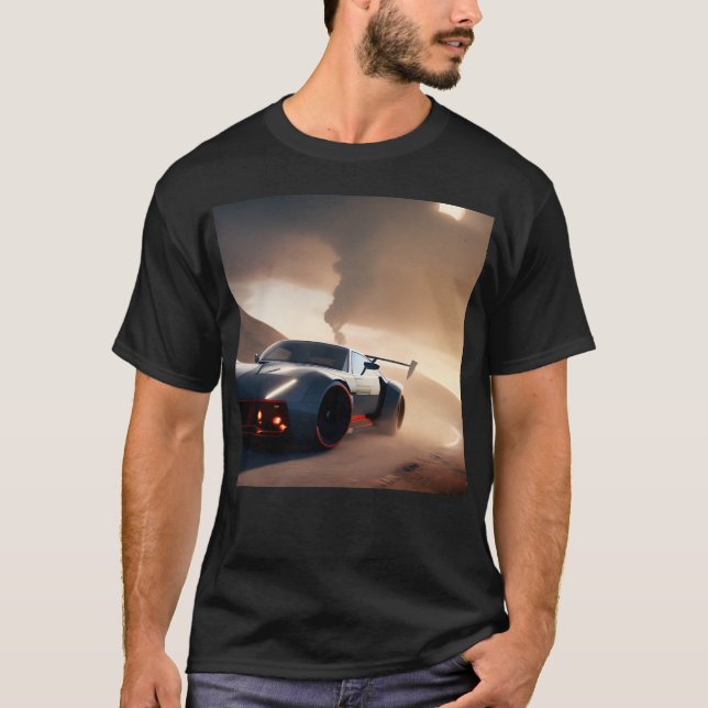 Futuristic Cars 1 T-Shirt (Front)
