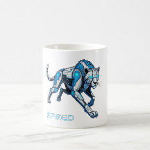 Futuristic Cheetah Coffee Mug