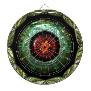 Futuristic Chrystal X7-10A Dart Board
