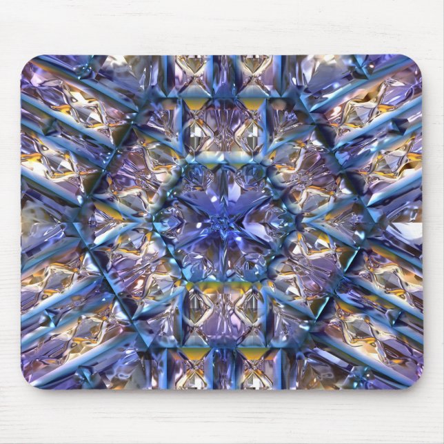 Futuristic Chrystal X7-12 Mouse Pad (Front)