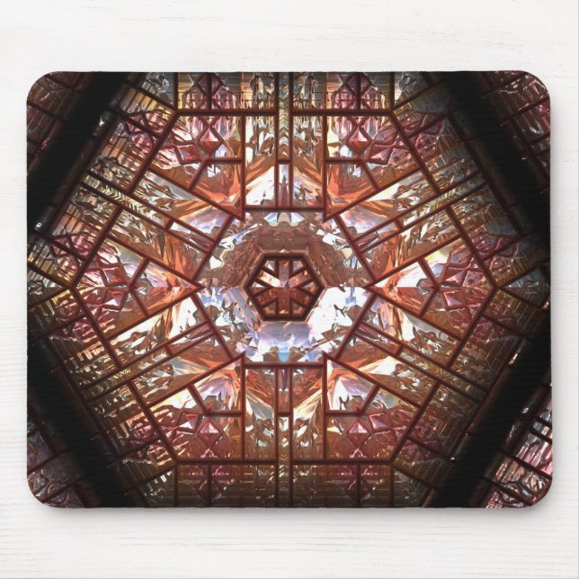 Futuristic Chrystal X7-1 Mouse Pad (Front)