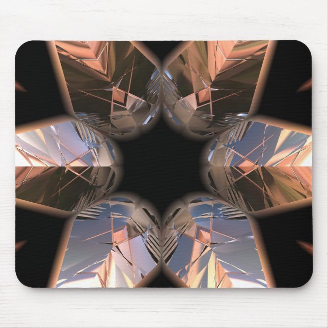 Futuristic Chrystal X7-2 Mouse Pad (Front)