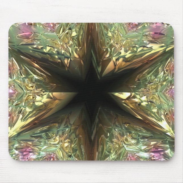 Futuristic Chrystal X7-3 Mouse Pad (Front)