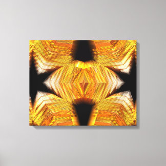 Futuristic Chrystal X7-5 Wrapped Canvas