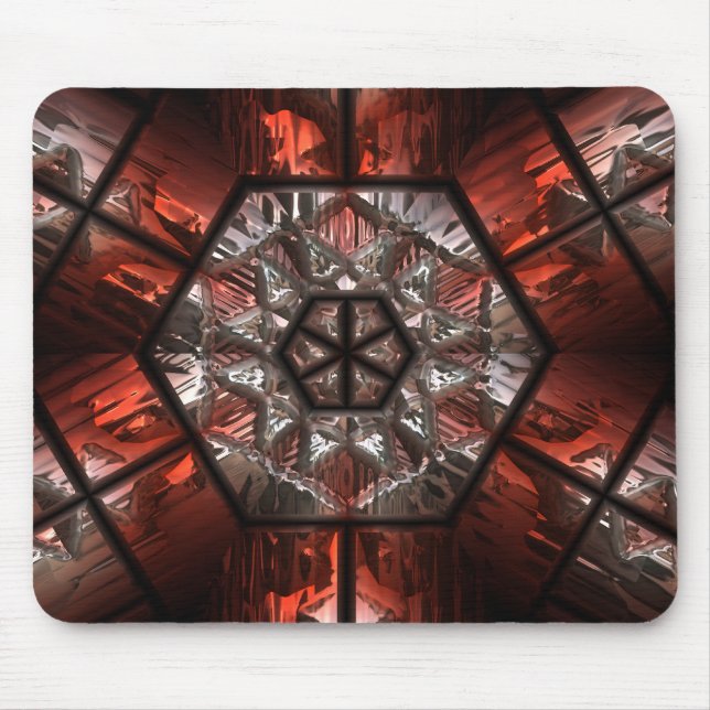 Futuristic Chrystal X7-9 Mouse Pad (Front)