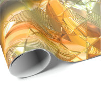 Futuristic Chrystal X8-1 Wrapping Paper