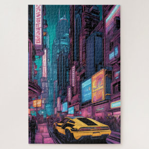 Futuristic City Jigsaw Puzzle