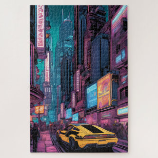 Futuristic City Jigsaw Puzzle