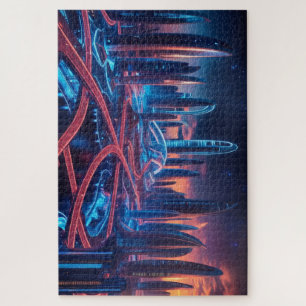 Futuristic City Jigsaw Puzzle