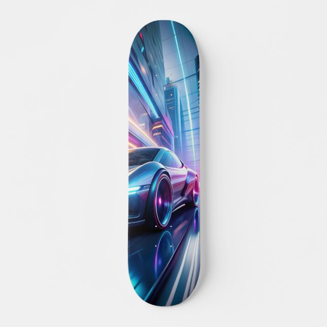 Futuristic City Vehicle Skateboard (Front)
