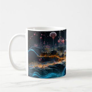 Futuristic coffee mug