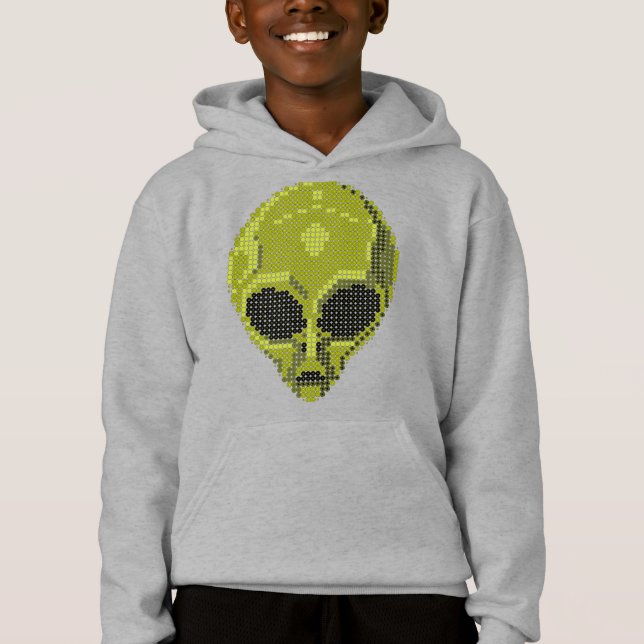 Futuristic & Cosmic Style Hoodie (Front)
