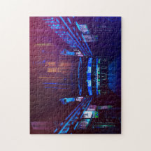 Futuristic Cyberpunk City on Mars