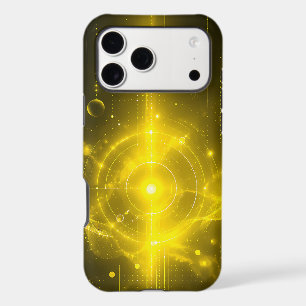 Futuristic Cyberpunk Gold HUD Sci-Fi Tech