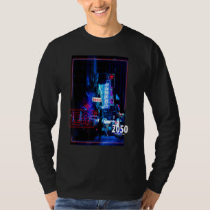 Futuristic Cyberpunk Lofi Streetwear Japan Street T-Shirt