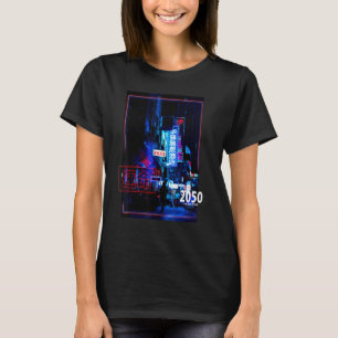 Futuristic Cyberpunk Lofi Streetwear Japan Street T-Shirt