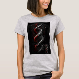Futuristic DNA Helix 3D T-Shirt