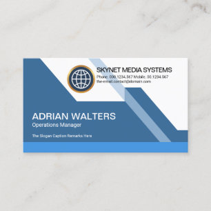 Futuristic Dynamic Colourful Stunning Startup Business Card