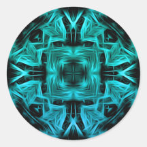 Futuristic Electric Plasma Fractal Design