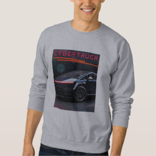 Futuristic Electric Truck   Cybertruck Inspired EV Sweatshirt