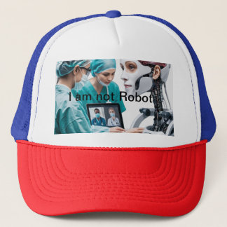 "Futuristic Healthcare: Merging Minds and Machines Trucker Hat