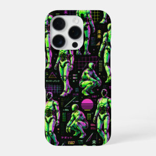 Futuristic Humanoid Robot Art AI Android Sci-Fi iPhone 16 Pro Case