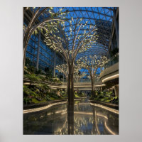 Futuristic Indoor Garden Light Trees