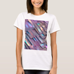 Futuristic iridescent/abstract holographic T-Shirt