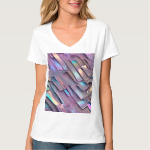Futuristic iridescent/abstract holographic  T-Shirt