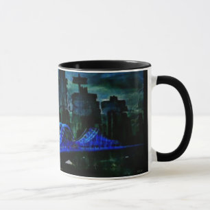 Futuristic La Crosse Wisconsin Mug