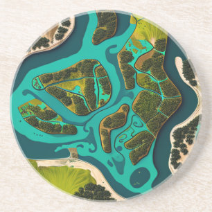 Futuristic Marshlands Coaster