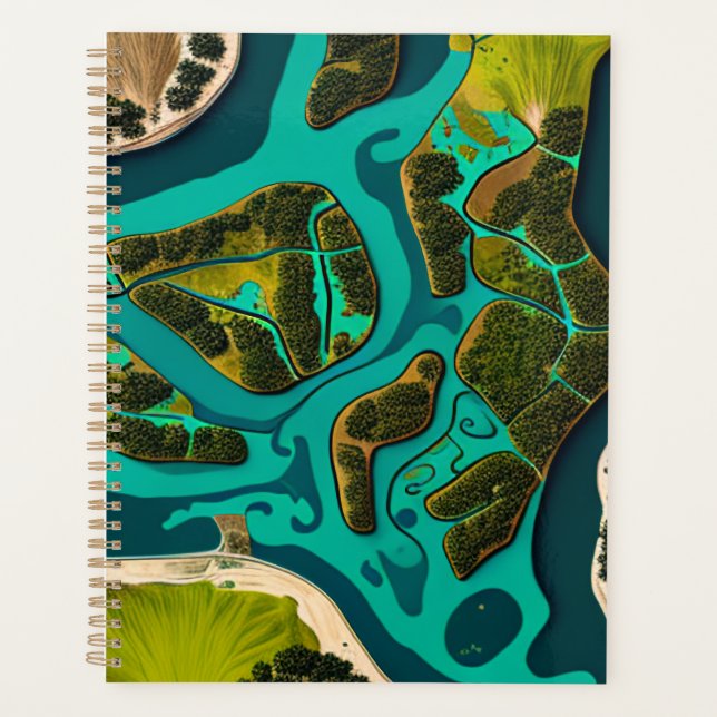 Futuristic Marshlands Planner (Front)